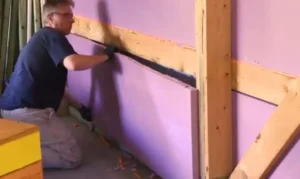 how to install foam board insulation/ how to attach foam board insulation/ foam board insulation pros and cons/ how to install foam board insulation on interior walls/ installing rigid foam insulation