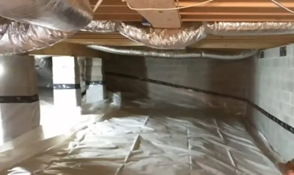 Encapsulated Crawl Space Insulation- crawl space insulation and encapsulation